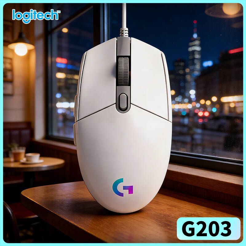 Logitech Mouse G203 - Logitech G203 Kablolu Oyun Mouse'u RGB