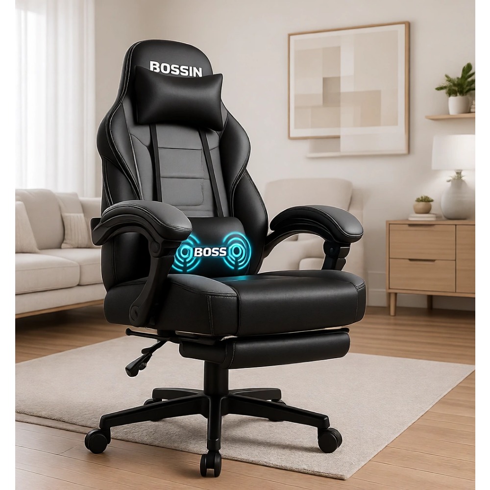 Gaming & Esports District - Ergonomik, Ağır Hizmet Tipi Oyuncu Koltuğu,