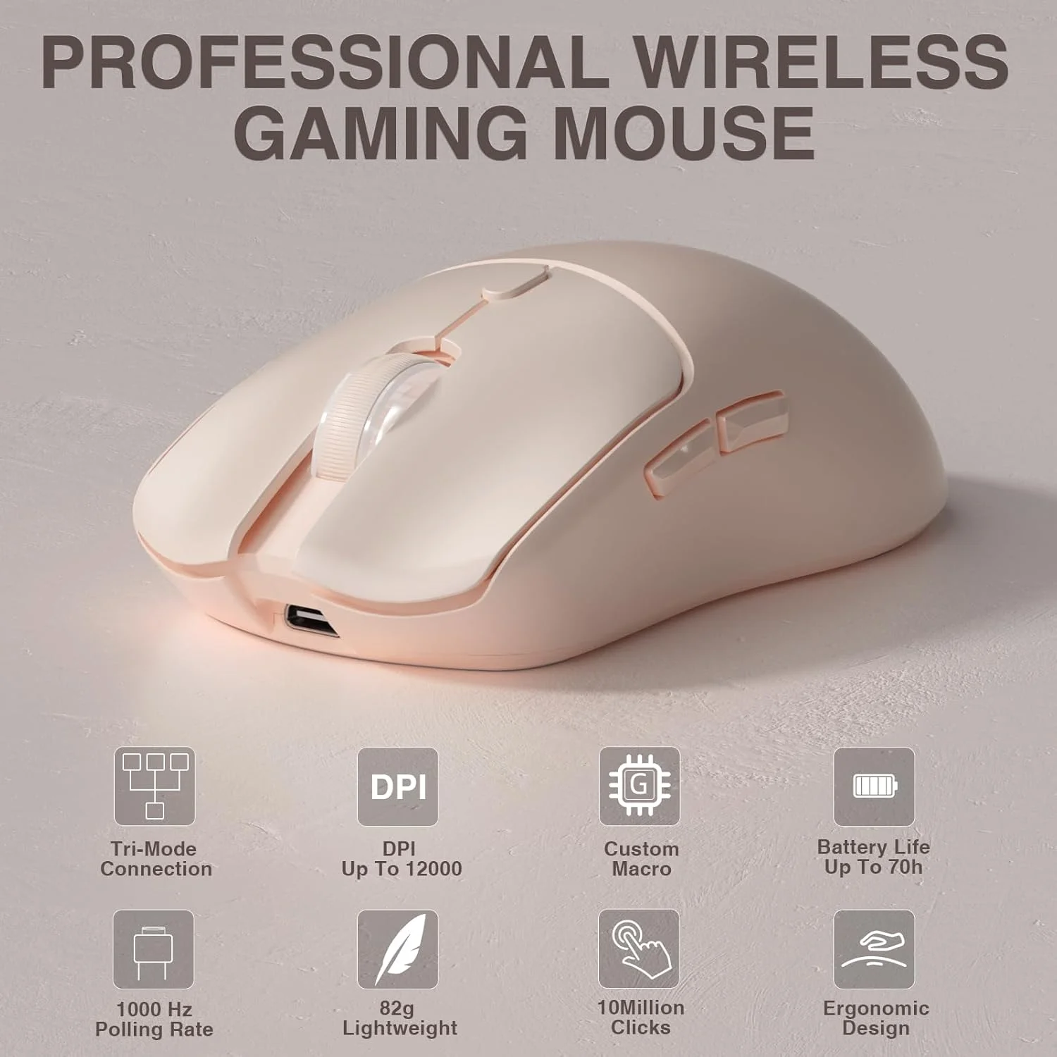 Esports Wireless Gaming Mouse - AULA SC580X Üç Modlu Kablosuz Oyun