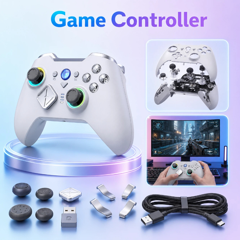 Esports Gaming Platform - Kontrolcü Modüler Kablosuz Bluetooth E-Spor Gamepad