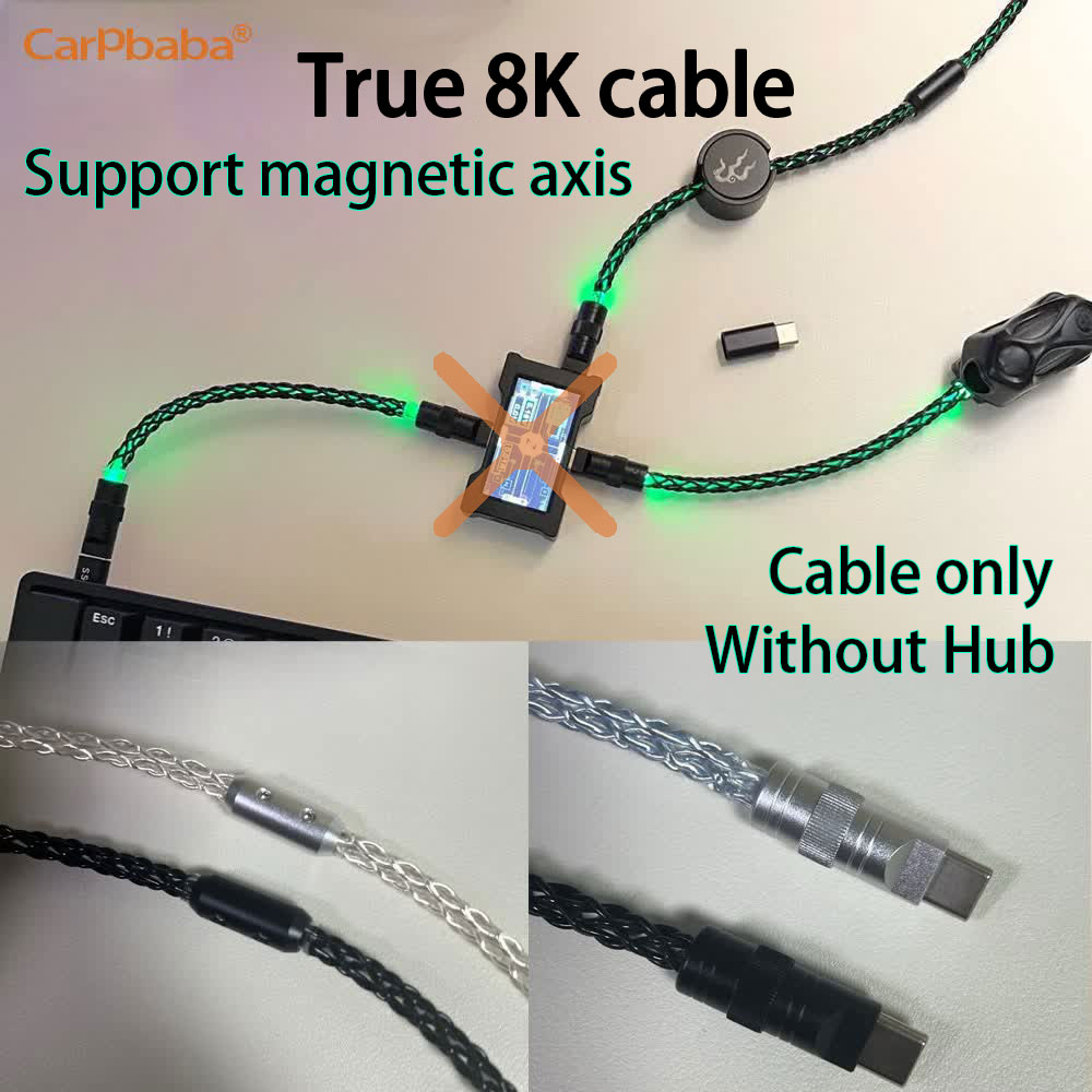 Esports Gaming Splitter - K4HM6 8K Oyun Hattı TypeC-TypeC Veri