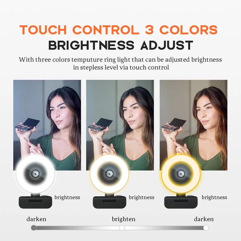 Webcam Ring Light - En Çok Satan Otomatik Odaklamalı Web