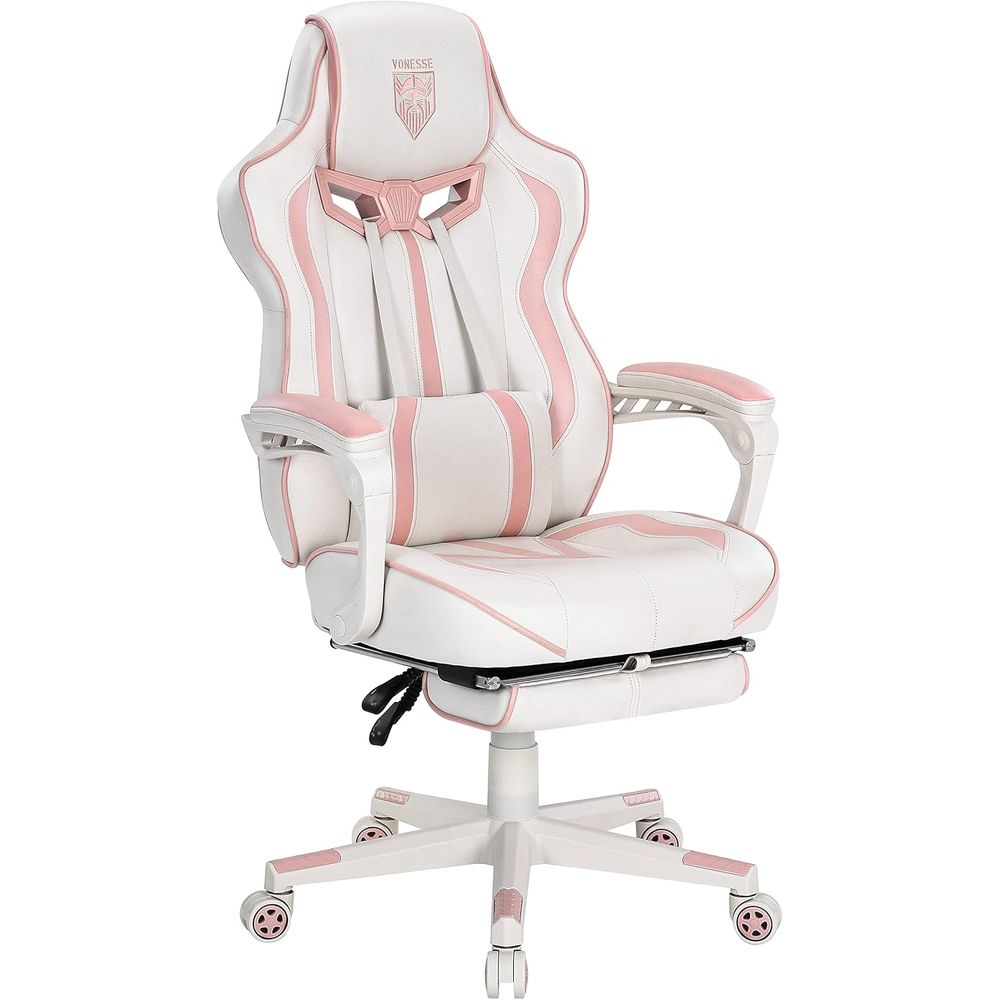 Gaming & Esports District - Ergonomik Yüksek Sırtlı Ayak Destekli ve