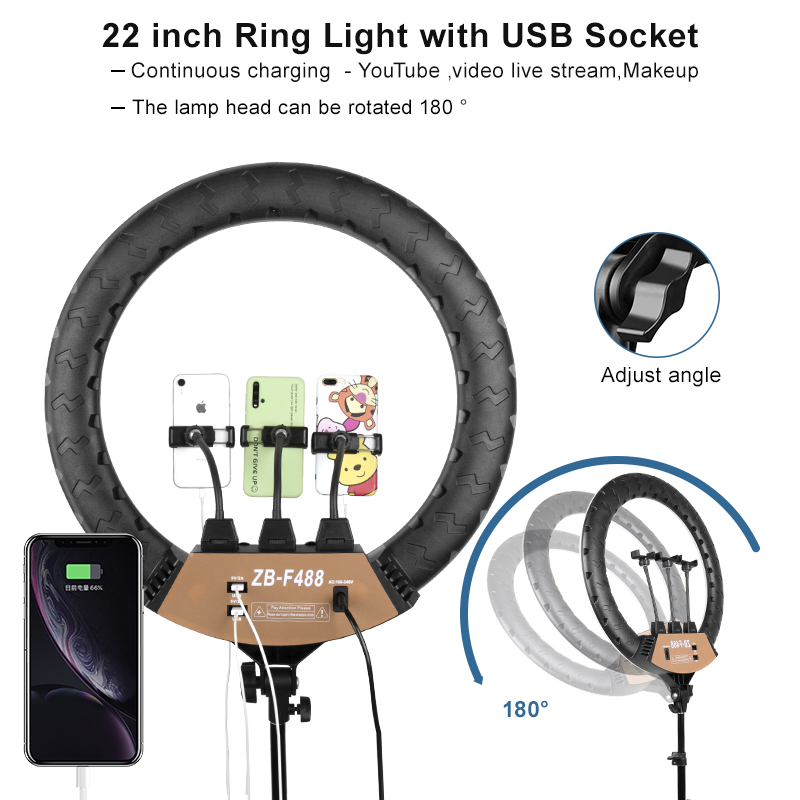 22 inç halka lamba kısılabilir - Webcam Ring Light incelemesi ve fiyatı