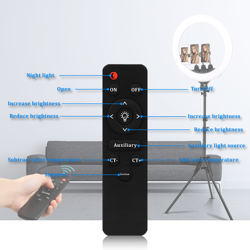 22 inç halka lamba kısılabilir - Webcam Ring Light incelemesi ve fiyatı