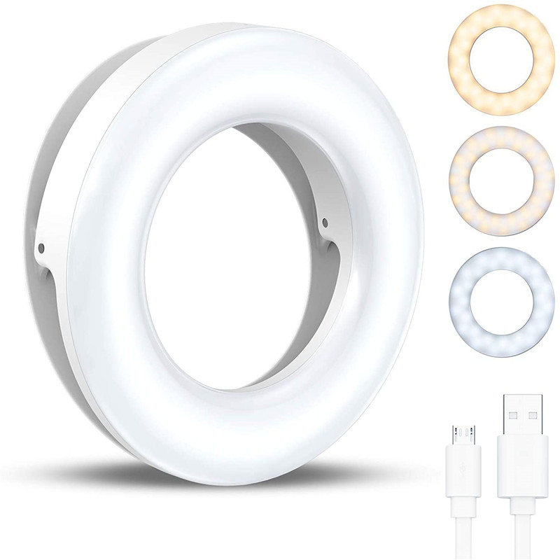 Taşınabilir LED Klip Halka Işı - Webcam Ring Light incelemesi ve fiyatı
