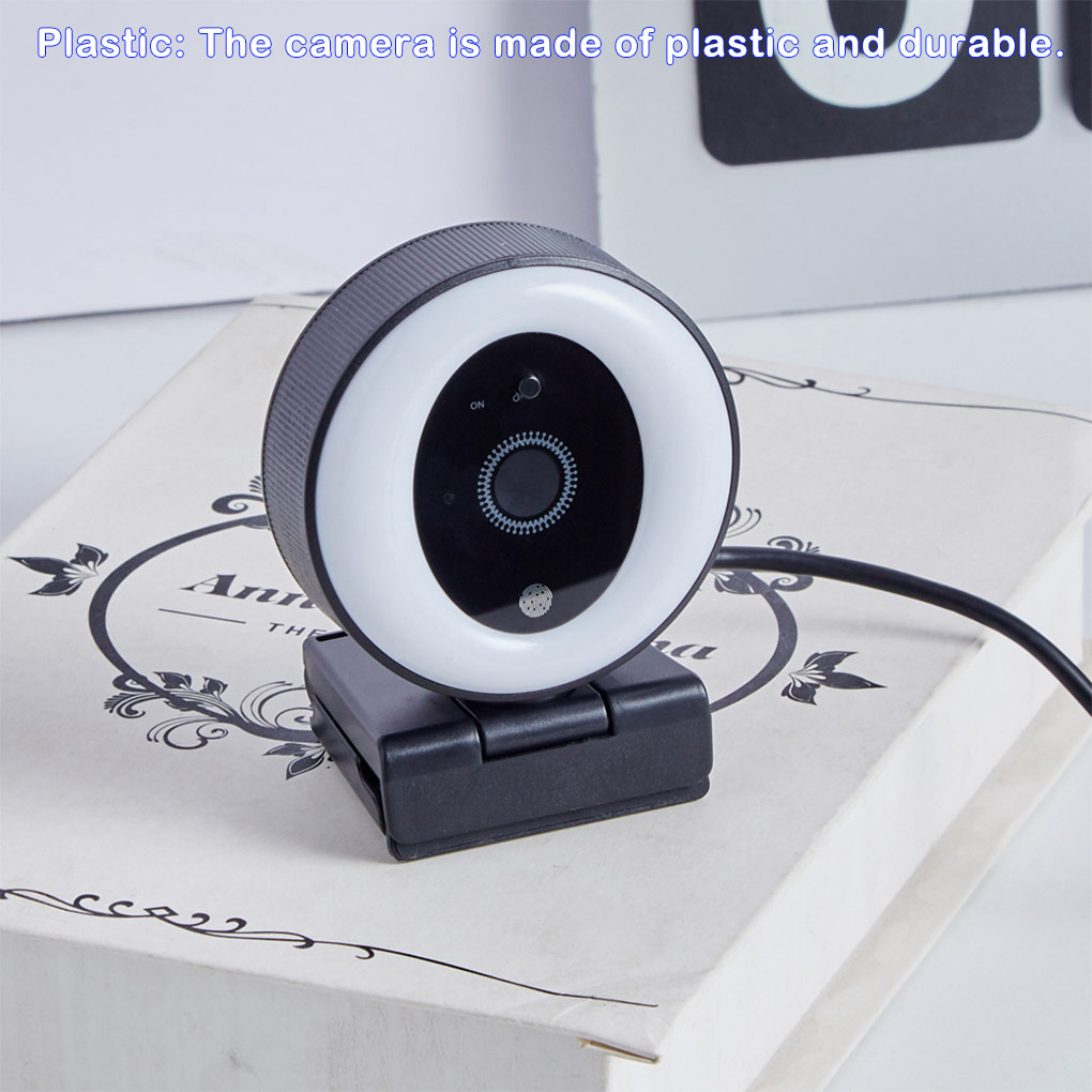 2K Yüksek Çözünürlüklü Canlı Y - Webcam Ring Light incelemesi ve fiyatı