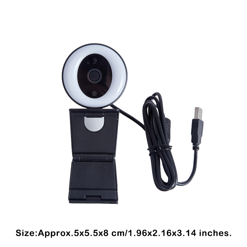 2K Yüksek Çözünürlüklü Canlı Y - Webcam Ring Light incelemesi ve fiyatı