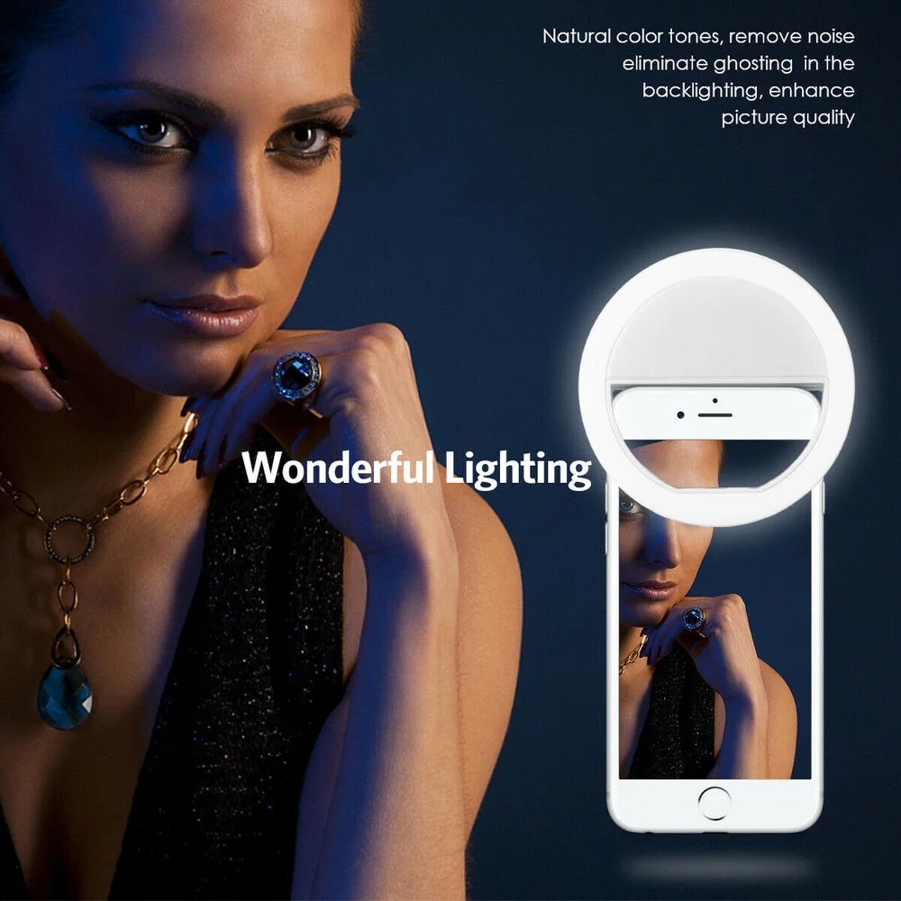 1 adet USB şarj kablosu LED Se - Webcam Ring Light incelemesi ve fiyatı