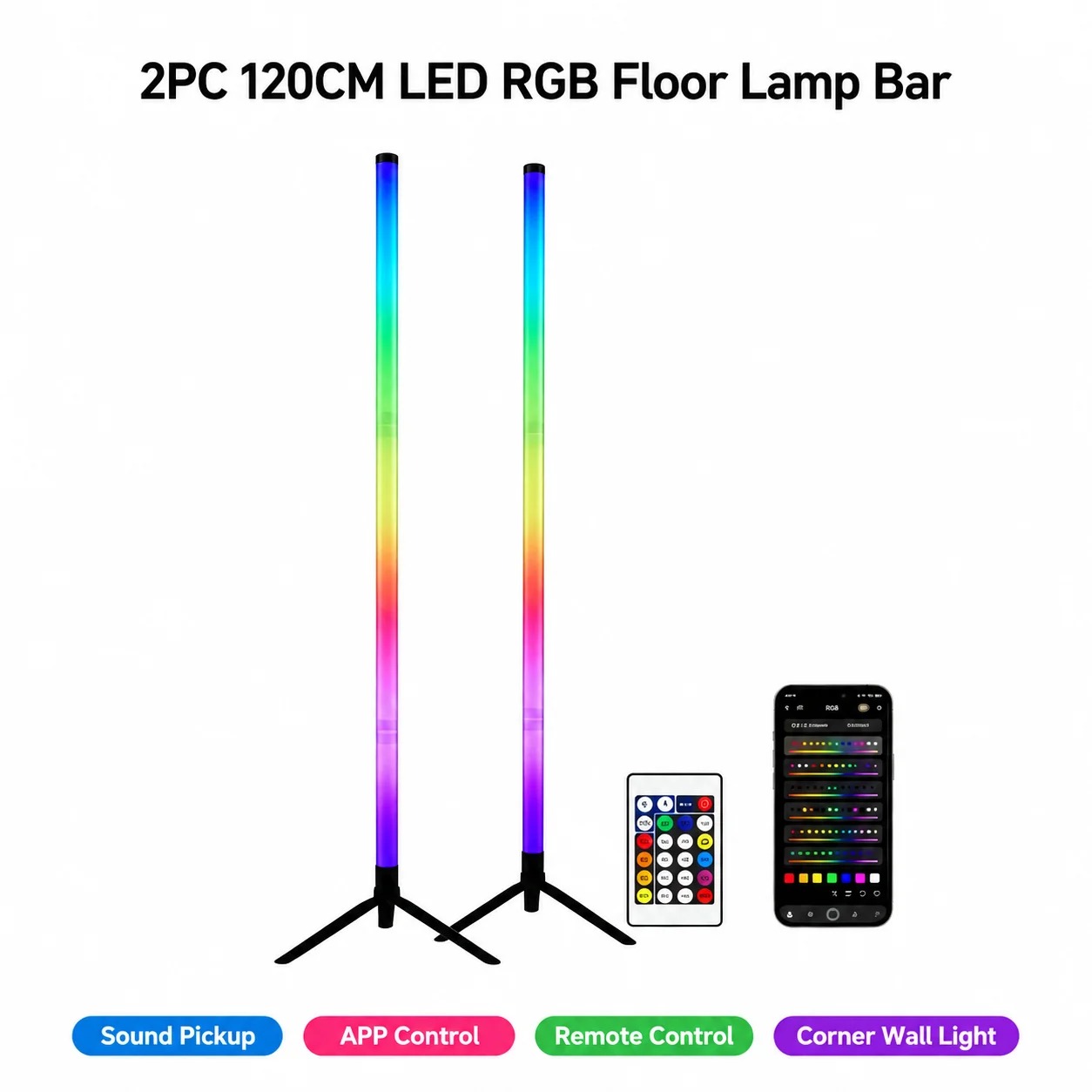 120CM RGB Köşe Lambası, Oyun O - Esports Gaming Setup incelemesi ve fiyatı