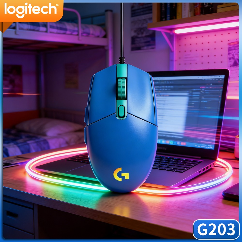 Logitech G203 Kablolu Oyun Mou - Logitech Mouse G203 incelemesi ve fiyatı