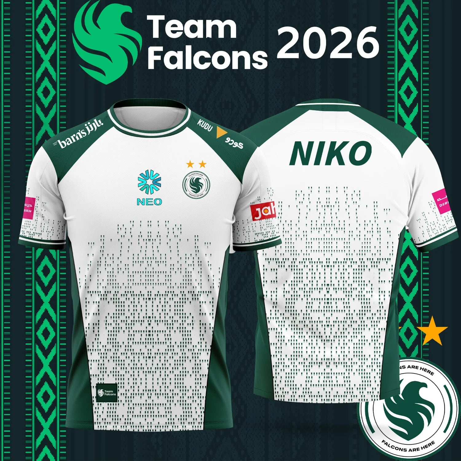 Aile Eşleşen 2026 Team Falcons - Esports Gaming Shirts incelemesi ve fiyatı