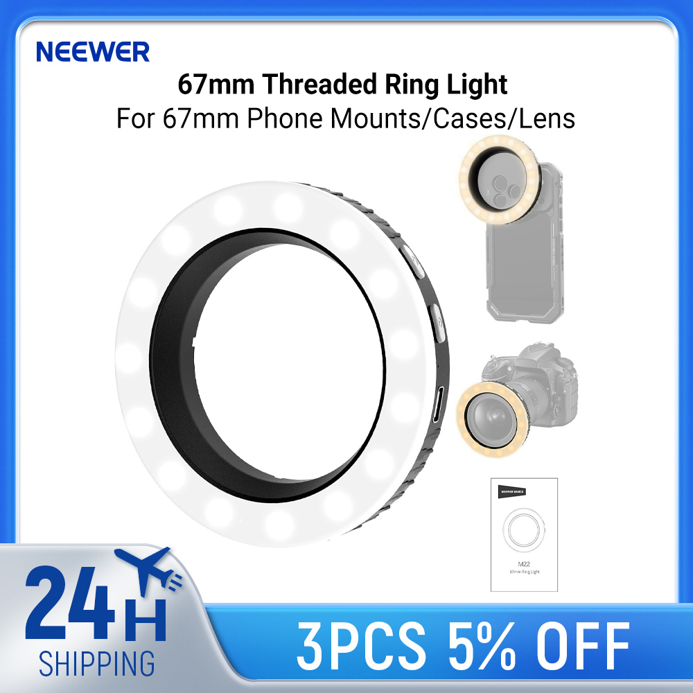 NEEWER Basics 67mm Dişli Halka - Webcam Ring Light incelemesi ve fiyatı