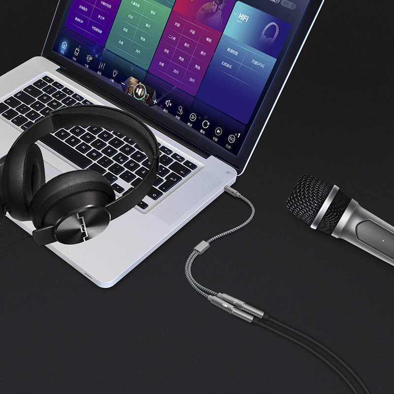 Kulaklık Ayırıcı 3.5mm Ses+Mik - Esports Gaming Splitter incelemesi ve fiyatı