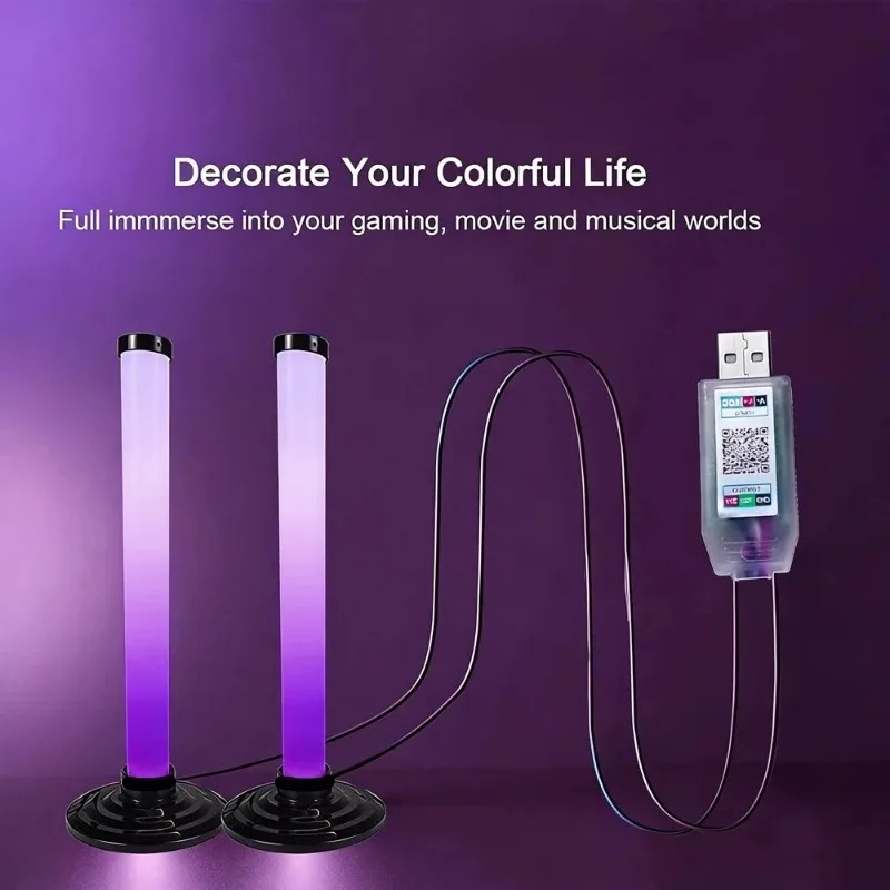 2 Adet 120CM RGB Yer Lambası,  - Esports Gaming Setup incelemesi ve fiyatı
