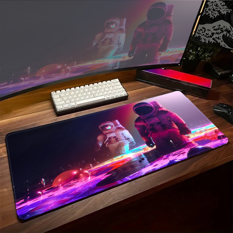 Sanat Astronot Mousepad Seviml - Esports Gaming Setup incelemesi ve fiyatı