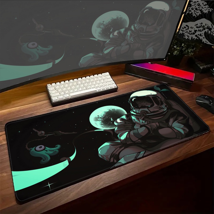 Sanat Astronot Mousepad Seviml - Esports Gaming Setup incelemesi ve fiyatı