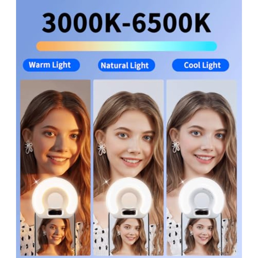 Telefonlar için Taşınabilir Ha - Webcam Ring Light incelemesi ve fiyatı