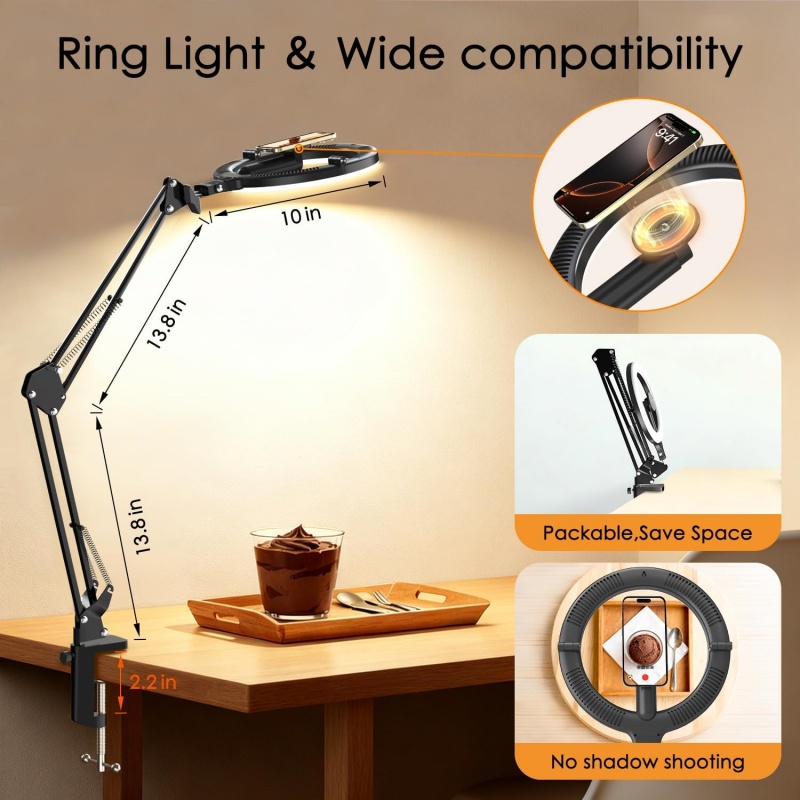 10” Halka Işıklı Manyetik Tepe - Webcam Ring Light incelemesi ve fiyatı