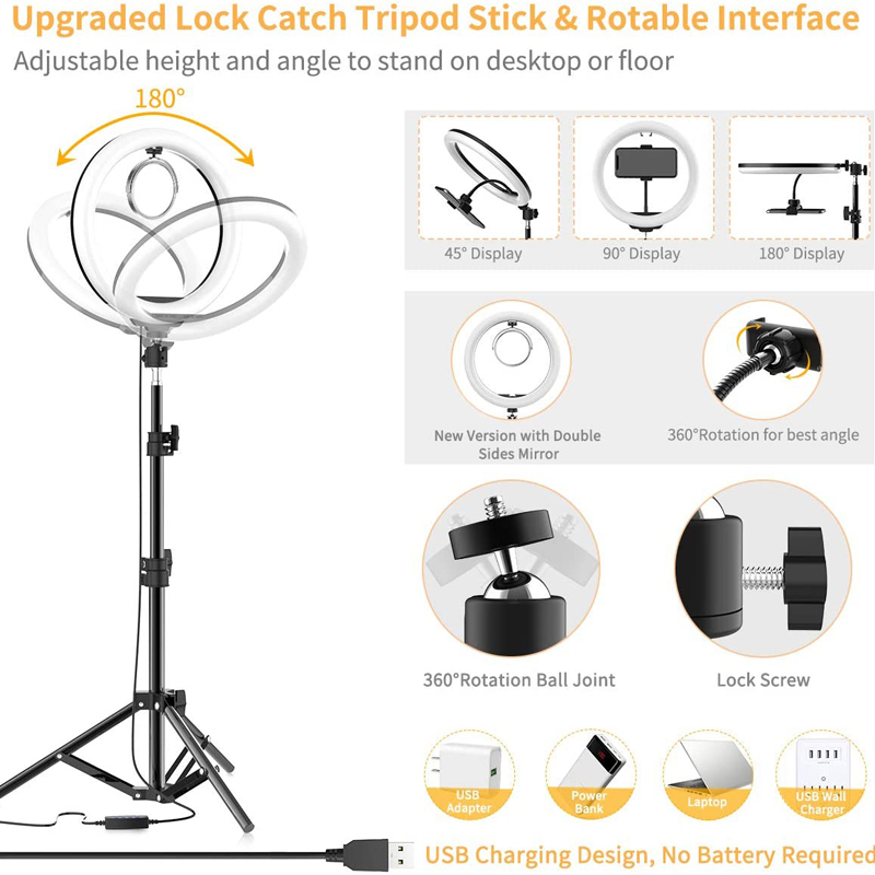 16cm 26cm 33cm LED halka ışıkl - Webcam Ring Light incelemesi ve fiyatı