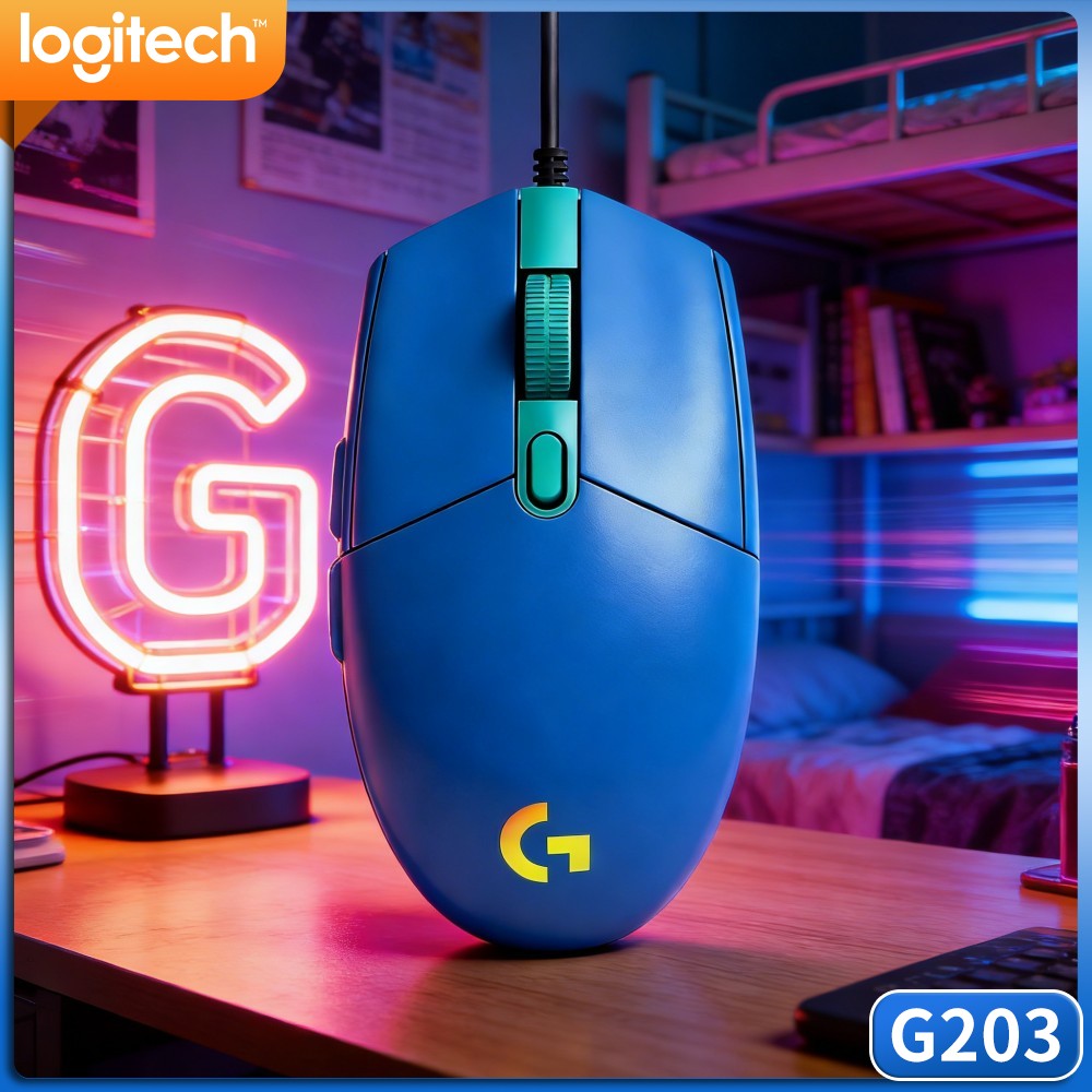 Logitech G203 Kablolu Oyun Mou - Logitech Mouse G203 incelemesi ve fiyatı